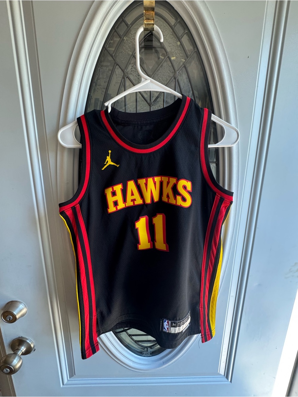 Jordan Trae Young #11 Hawks Statement Swingman Jersey Youth M 10-12